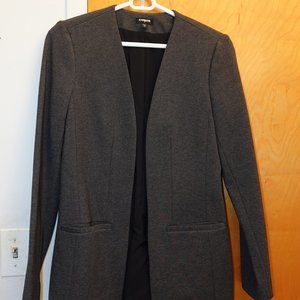 Express Women's Gray Blazer Size S